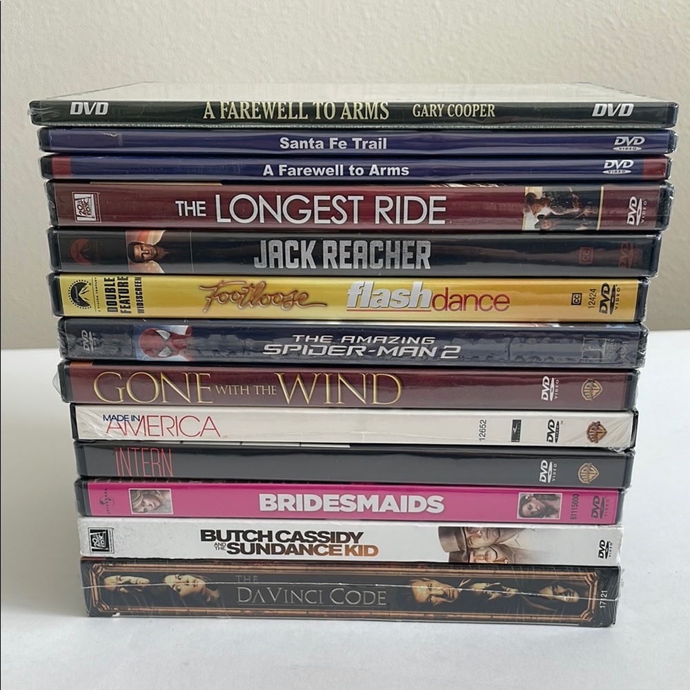 13 DVD Movie Collection - New and Sealed